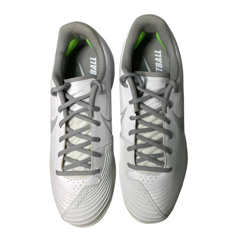Nike Hyperdiamond 3 Pro Softball Cleats Women Size 10 White Grey New